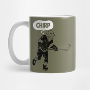 Hockey Chirp (black version) Mug